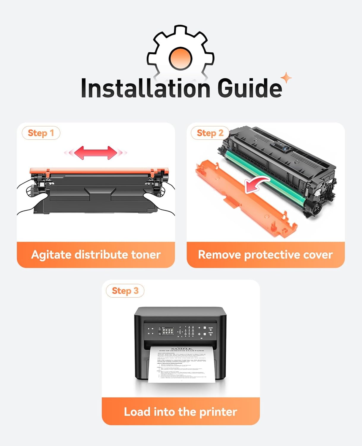 647A 648A Toner Cartridge Set 4-Pack Replacement for HP 647A 648A CE260A CE261A CE262A CE263A Compatible for HP Color Laserjet Enterprise CP4025 CM4540 MFP CP4525 Printer Ink Black Cyan Magenta Yellow