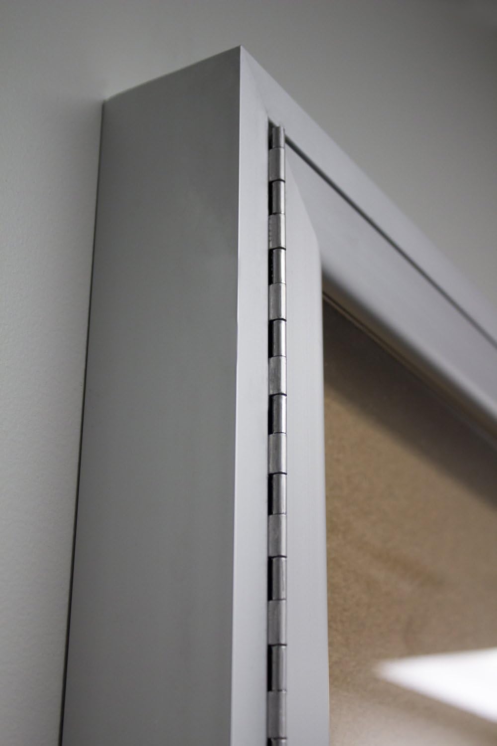 Ghent 36" x 72" 3-Door Indoor Enclosed Bulletin Board with Lock, Cork Material, Shatter Resistant Acrylic Panels, Made in the USA, Satin Aluminum Frame