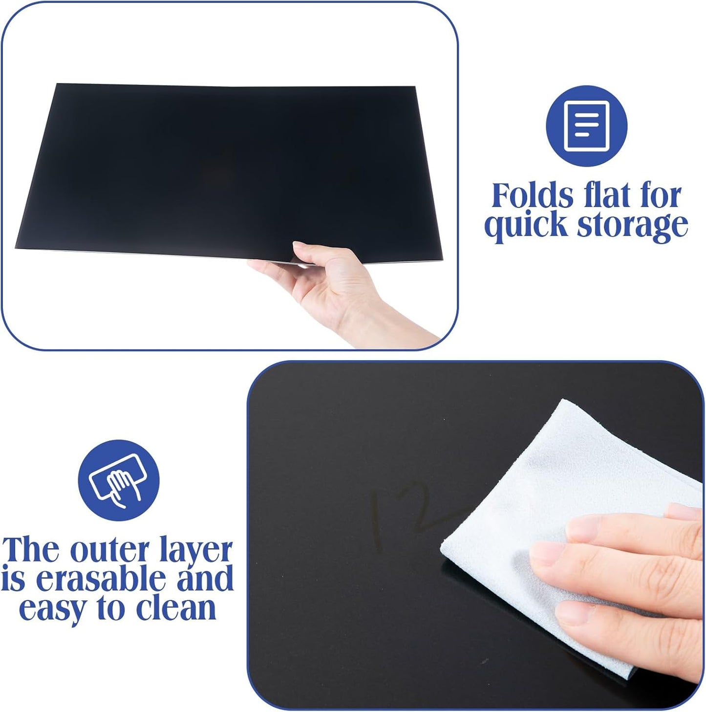 Crtiin 24 Pcs Privacy Folders for Students Desk Dividers Standard School Privacy Cardboard Board Testing Dividers Shield for Classroom Teacher Supplies Keep Eyes from roving(Stylish)