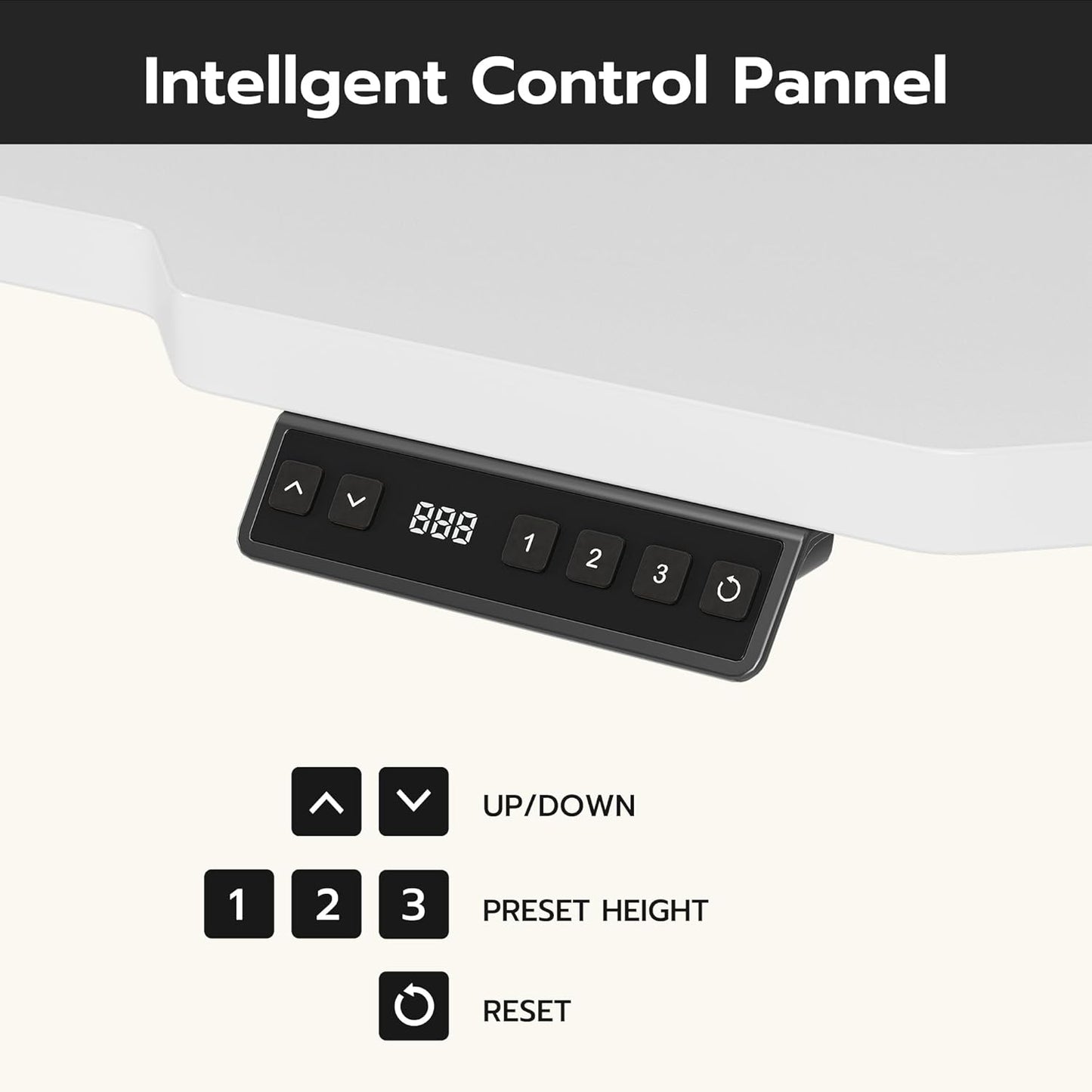 51" Reversiable L-Shaped Electric Standing Desk Adjustable Height Gaming Stand Up Corner Desk Sit Stand Home Office Computer Desk with Splice Board,Black Carbon Top