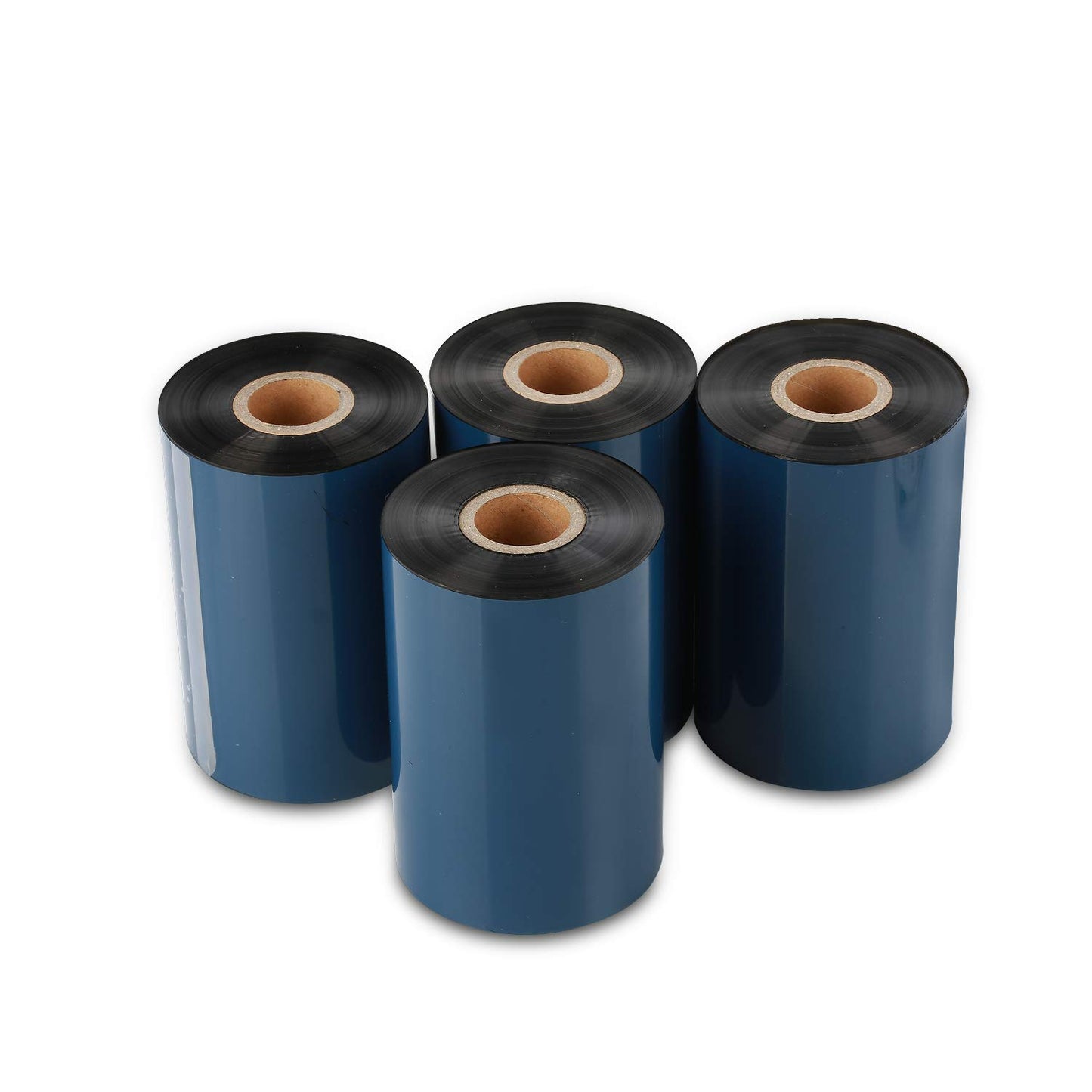 Thermal Transfer Ribbon - Premium Wax Printer Ribbon 1" Core Ink Out- 1 Roll (4.33" x 1476') 110mm450m for Zebra ZT410,ZT420,ZT610,105SL,110*i4,140*i4,zt230,Godex ez2300,Citizen s700