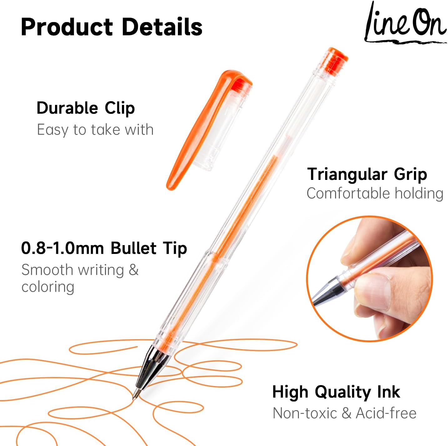 108 Colors Gel Pens Set, Gel Pens for Adult Coloring Books Journals Drawing Doodling Art Markers