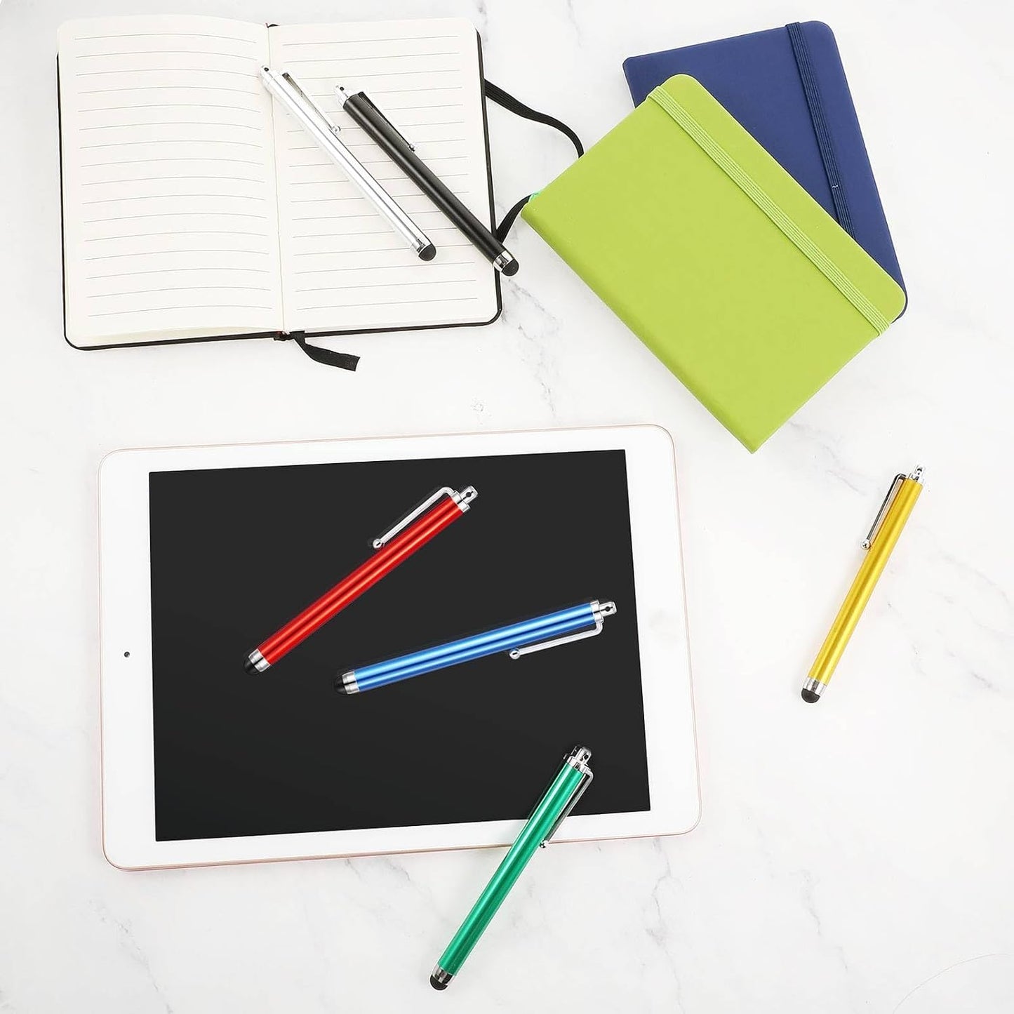 Outus 36 Pcs Stylus Pen for Universal Capacitive Touch Screens Devices, Stylus Pen Compatible with Tablet for Classroom Travel Olders Friendly(Multicolor)