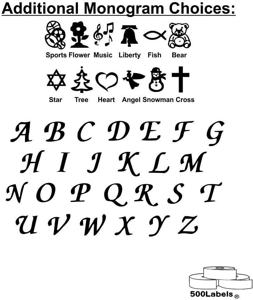 Return Address Labels - Roll of 250 Personalized Labels (Gold)