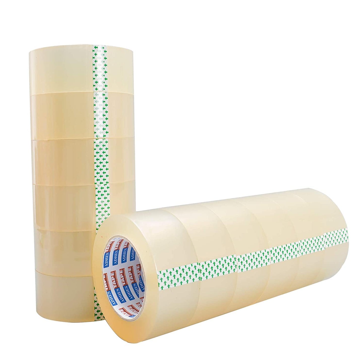 ADHES Packing Tape Shipping Tape Packaging Tape for Moving Boxes,1.88 Inch x 100 Yards x 2.7 Mil, 60 Rolls