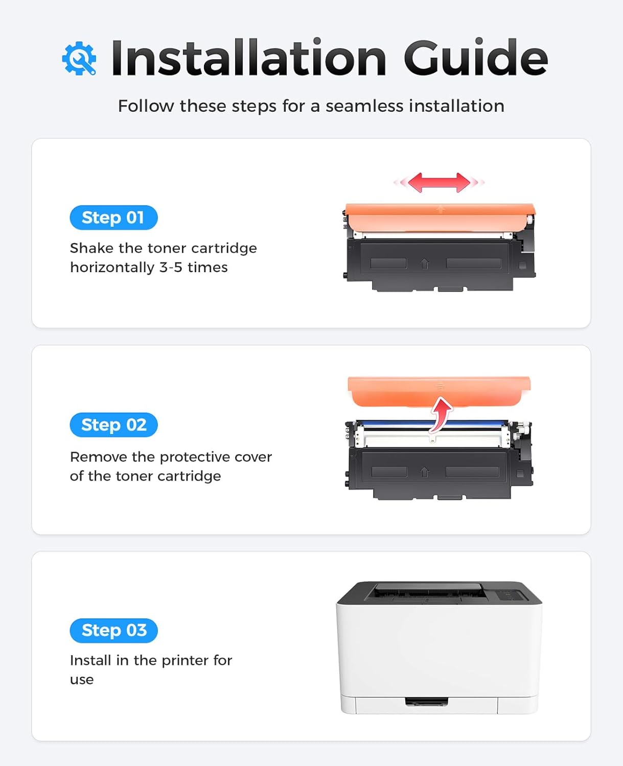 116A Toner Cartridge Set 4-Pack High Yield Replacement for HP 116A W2060A W2061A W2062A W2063A Compatible for HP Color Laser MFP 178nw 178nwg 179fnw 179fwg 150a 150nw Printer Black Cyan Yellow Magenta