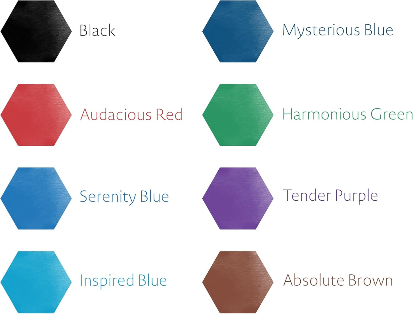 Waterman Fountain Pen Ink, Intense Black, 50ml Bottle, For Refillable Fountain Pens