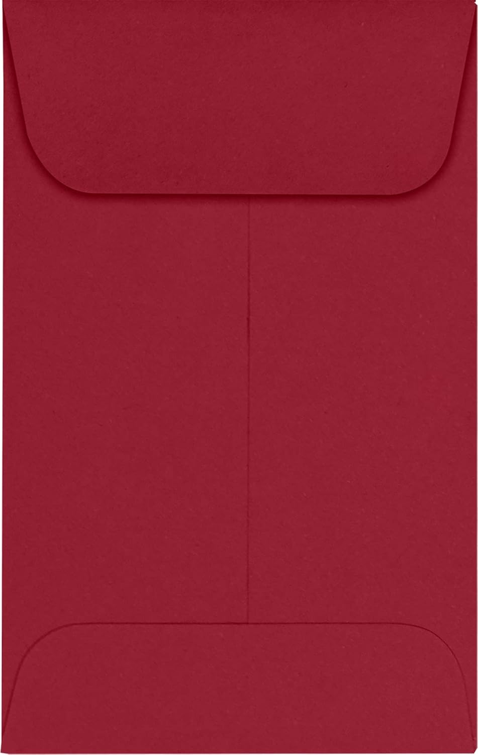LUXPaper #1 Coin Envelopes | 2 1/4" x 3 1/2" | Garnet Red | 80lb. Text | 50 Qty