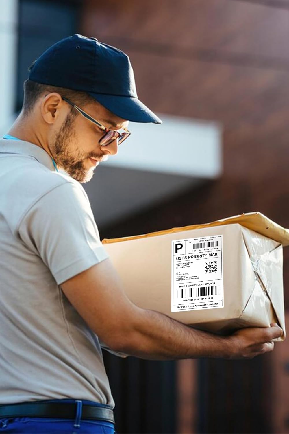 Bulk 4x6 Thermal Labels - 6000 Adhesive Labels | Smudge-Resistant & BPA-Free | Thermal Printer Compatible