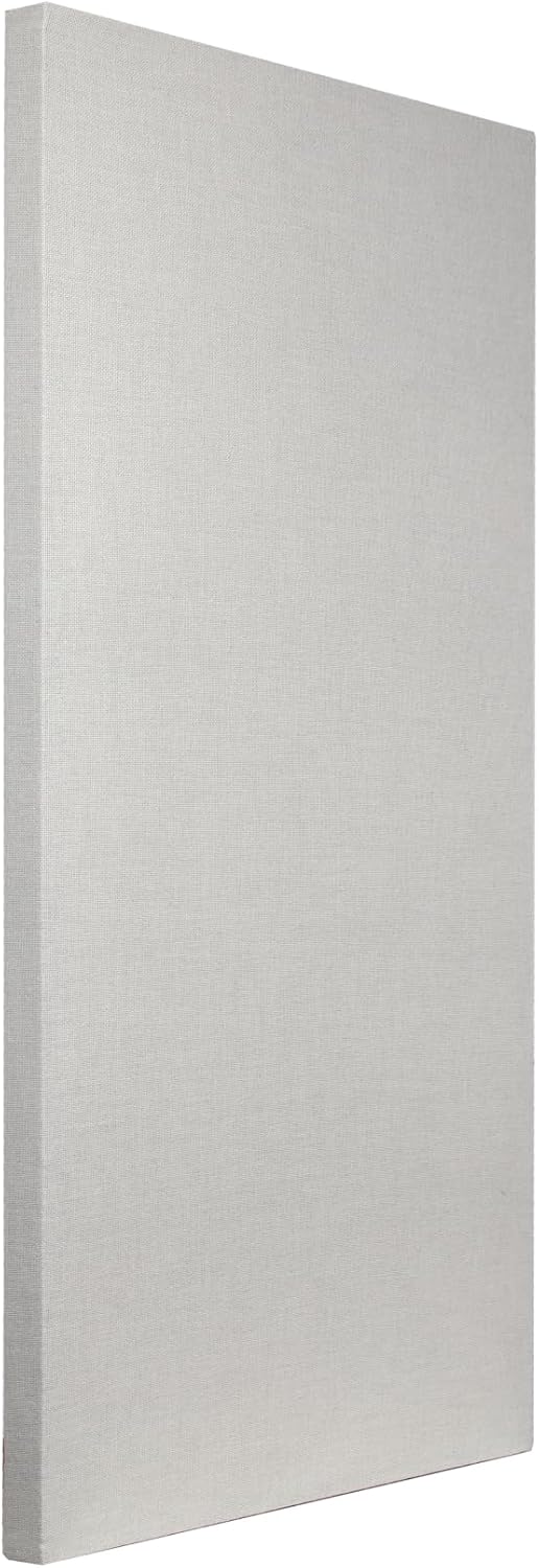 ATS Acoustics Sound Absorbing Acoustic Panel Fire Rated Professional Studio Quality 24" x 48" x 2" (Oyster)