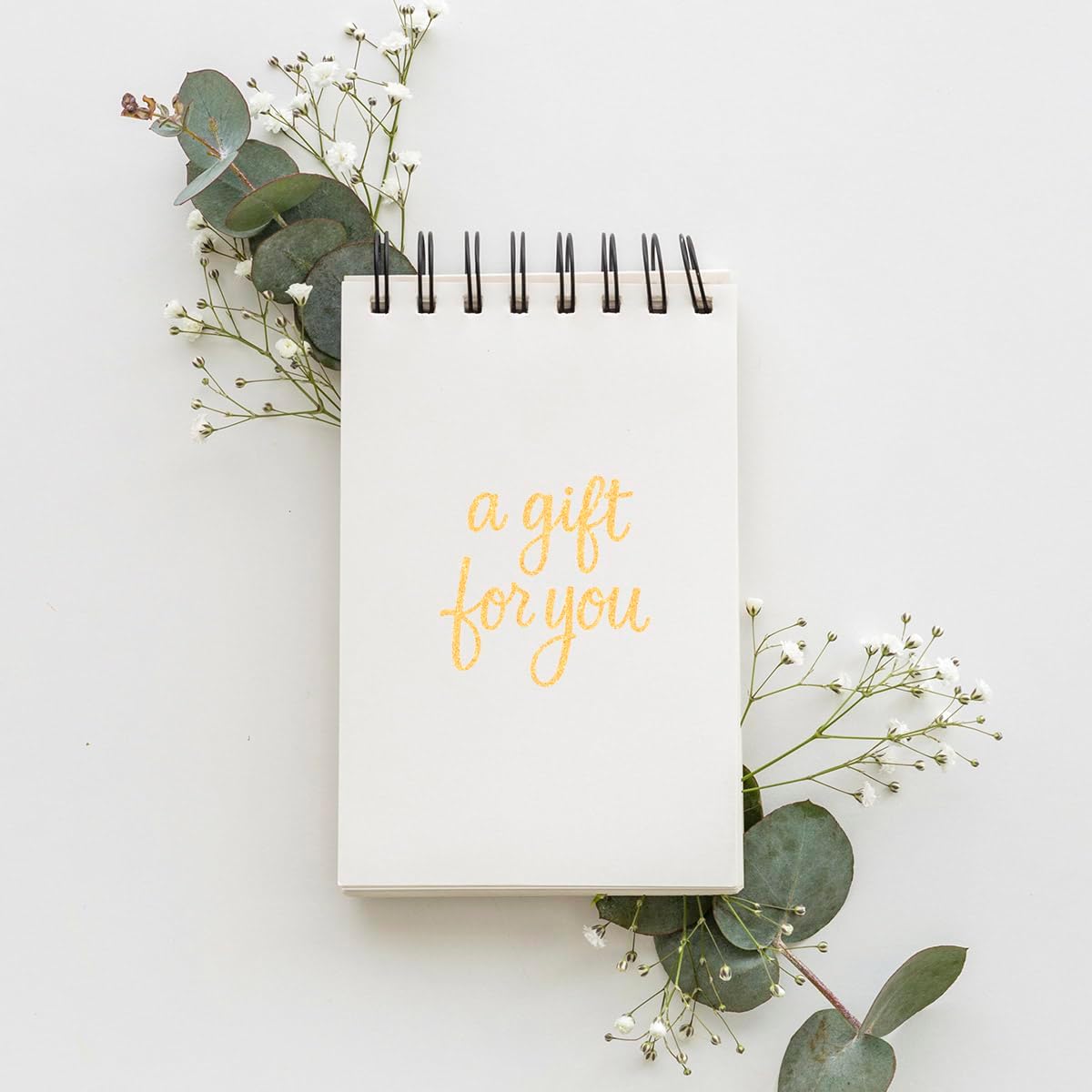 A Gift for You Rubber Stamp, 1-1/3 Medium Stamp for Scrapbooking Card Making Crafting