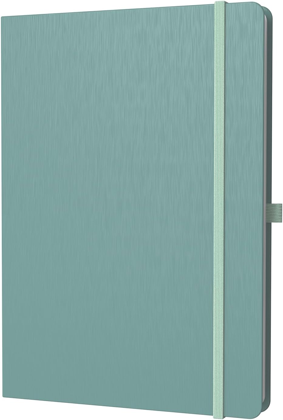 A4 Lined Journal Notebook, 8mm Ruled Notepad, Journaling for Writing, Work, School, Travel and Note Taking, Hardcover 160 Pages (80 Sheets) 8.27 x 11.6 inches (Midnight Green)