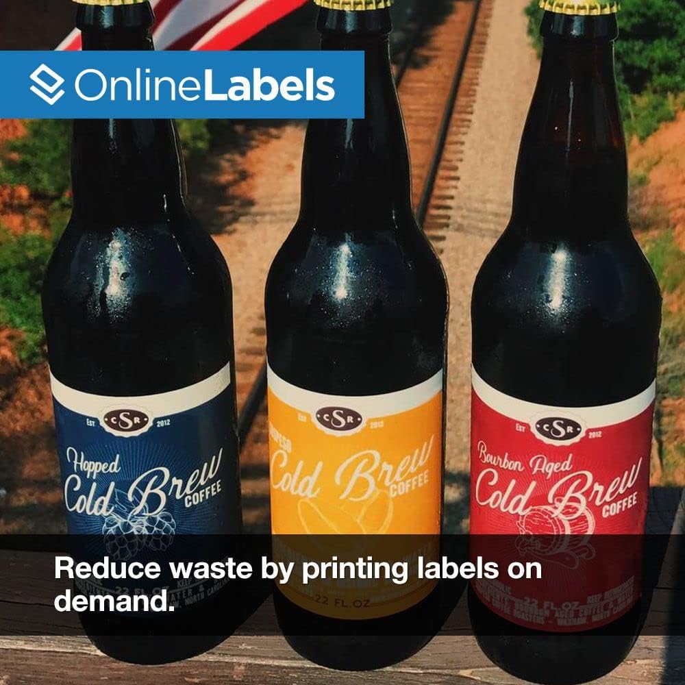 4 x 4 Square Label - Pack of 40 Labels, 10 Sheets - Inkjet/Laser Printer - Online Labels