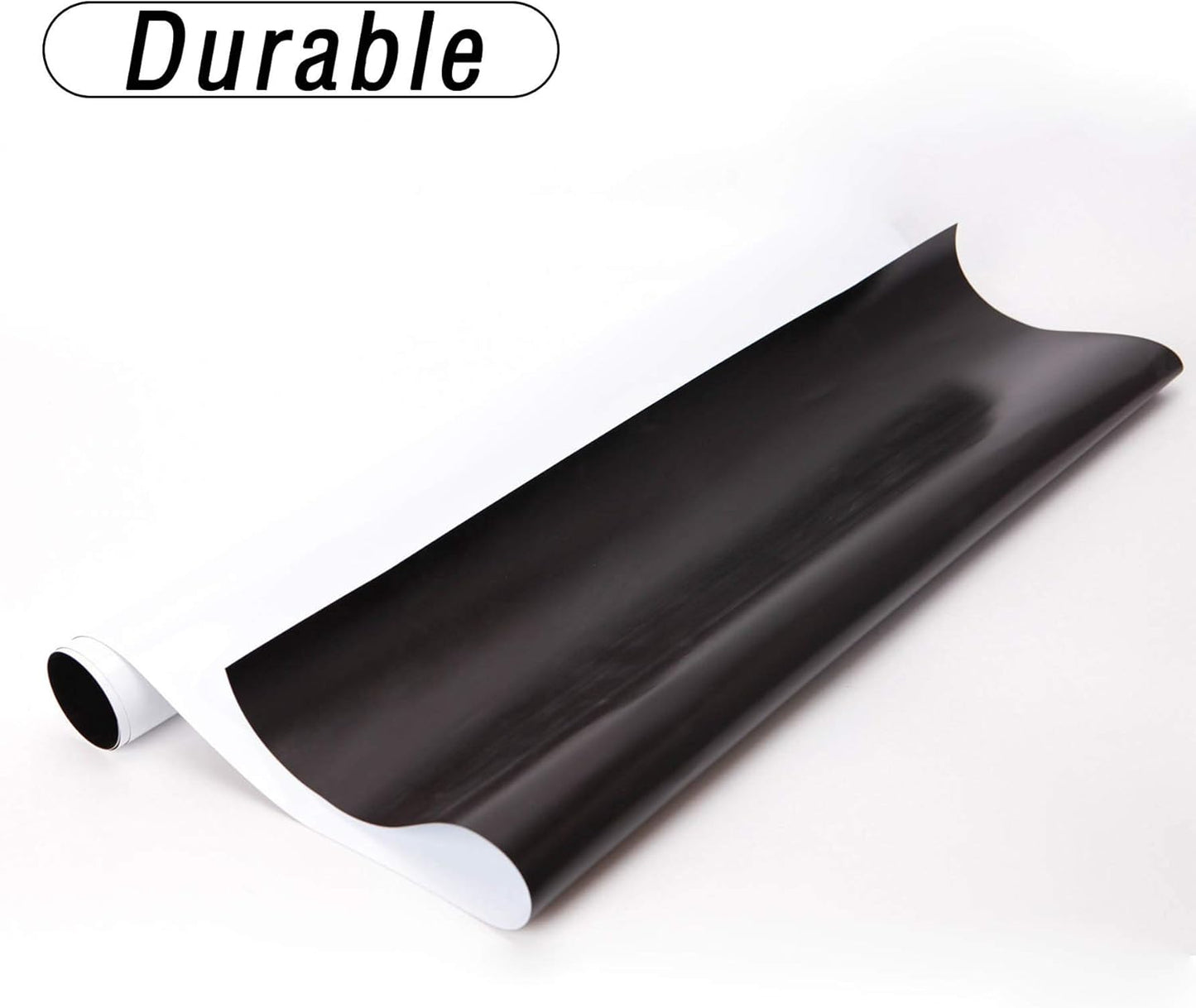 Magnetic Whiteboard Contact Paper for Wall 60 x 36 inches, Magnetic Dry Erase White Board Sticker with Non-Adhesive Backing for Office Home School