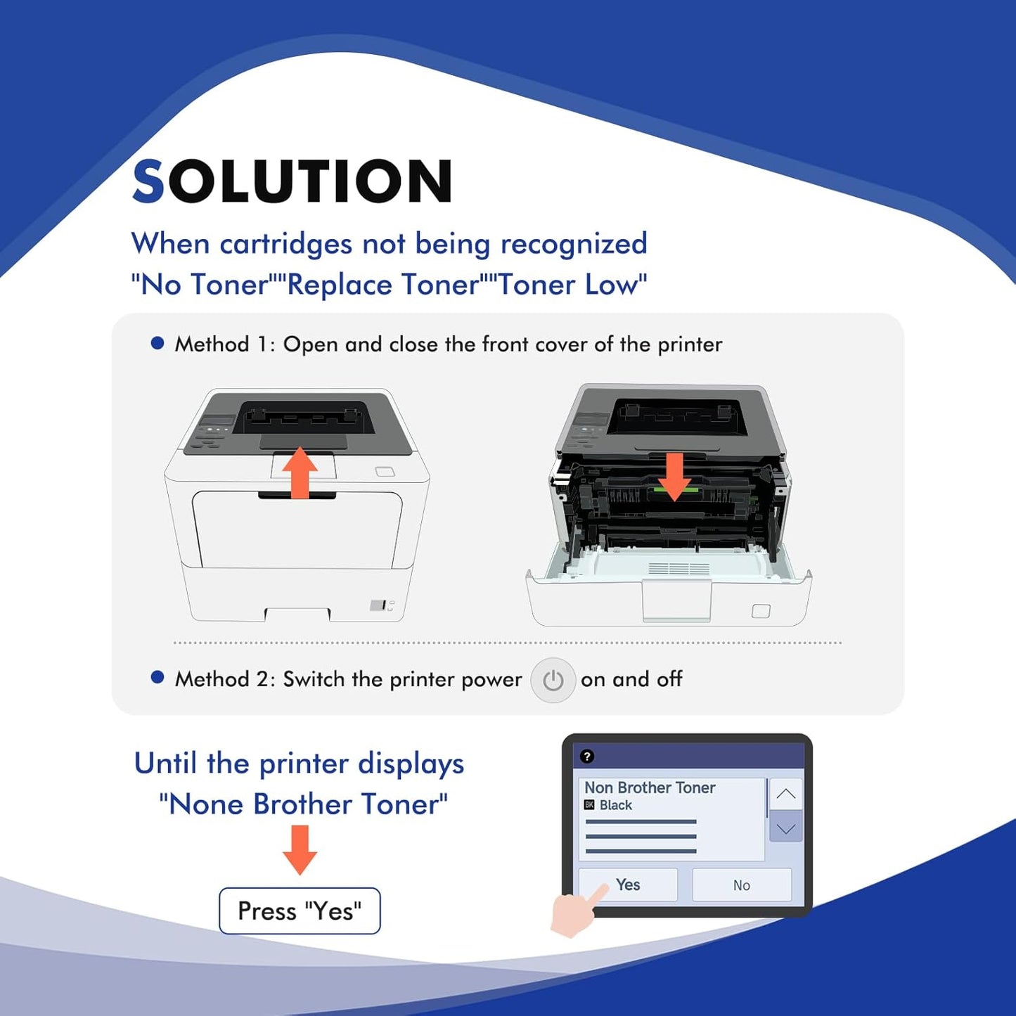 Toner Bank TN920XL TN920 Toner Cartridge HL-L6210DW Compatible for Brother TN920 TN920XL TN-920XL TN920XXL for Brother HL-L6210DWT HL-L5210DN HL-L5210DW HL-L5210DWT High Yield Printer 2 Pack