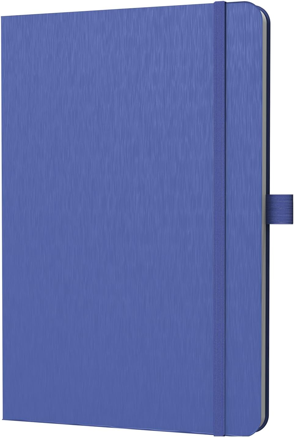 A5 Lined Journal Notebook, 7mm College Ruled Notepad, Journaling for Writing, Work, School, Travel and Note Taking, Hardcover 160 Pages (80 Sheets) 5.79 x 8.3 inches (Blue)