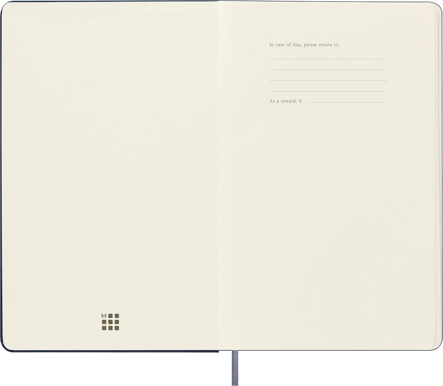 Moleskine Smart Notebook, Large, Ruled, Sapphire Blue, Hard Cover (5 x 8.25)