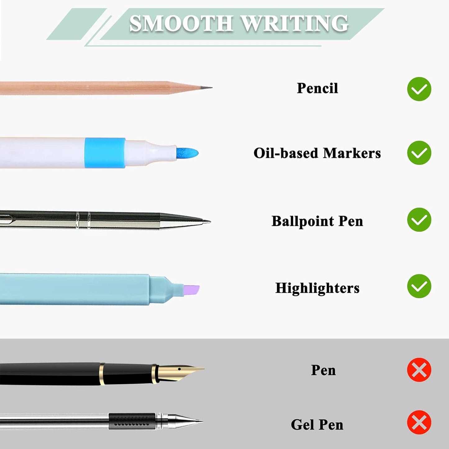 400 Sheets Transparent Sticky Notes, 3x3 inch Clear Sticky Notes Set, See Through Notes for Annotation, Index Labels, Translucent Notes with Pen for Office School (Assorted Colors)