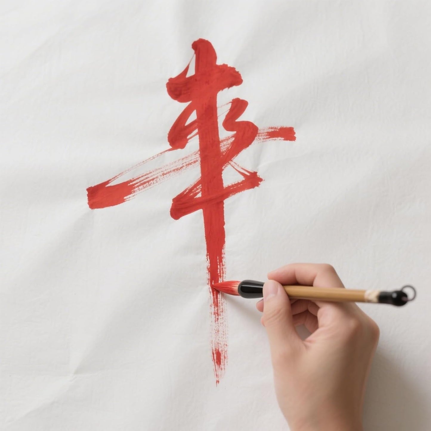 MEGREZ Colored Ink Liquid Sumi Ink, Copying Ink for Chinese Painting Drawing Writing and Brush Calligraphy, Specialized Ink for Detailed Artwork, Red