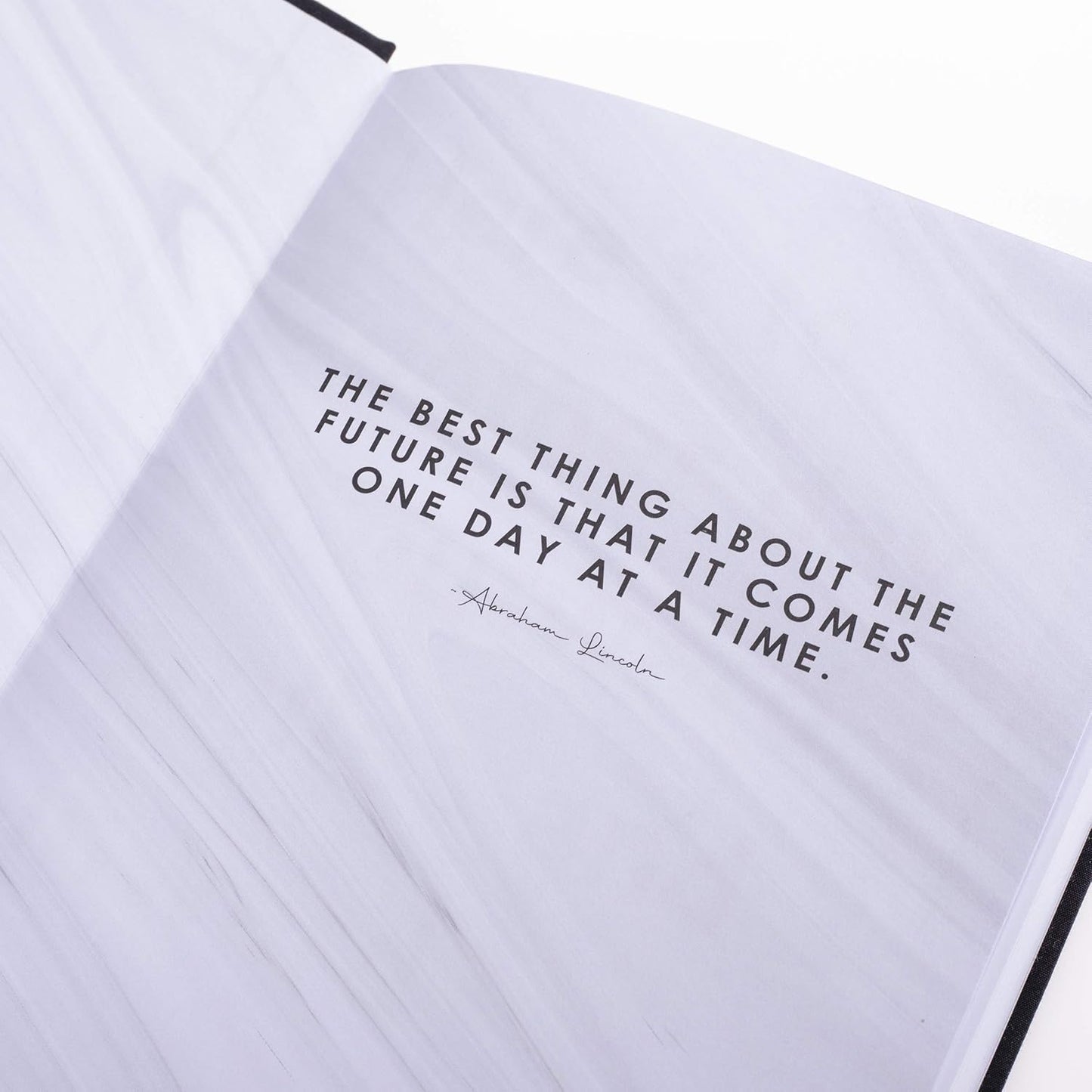 Graphique Self-Care Journal - Punch Today in the Face - 256 Pages - Weekly Quote & Daily Fill in Interiors - Hardbound Fabric Cover - Ribbon Marker (6" x 8")