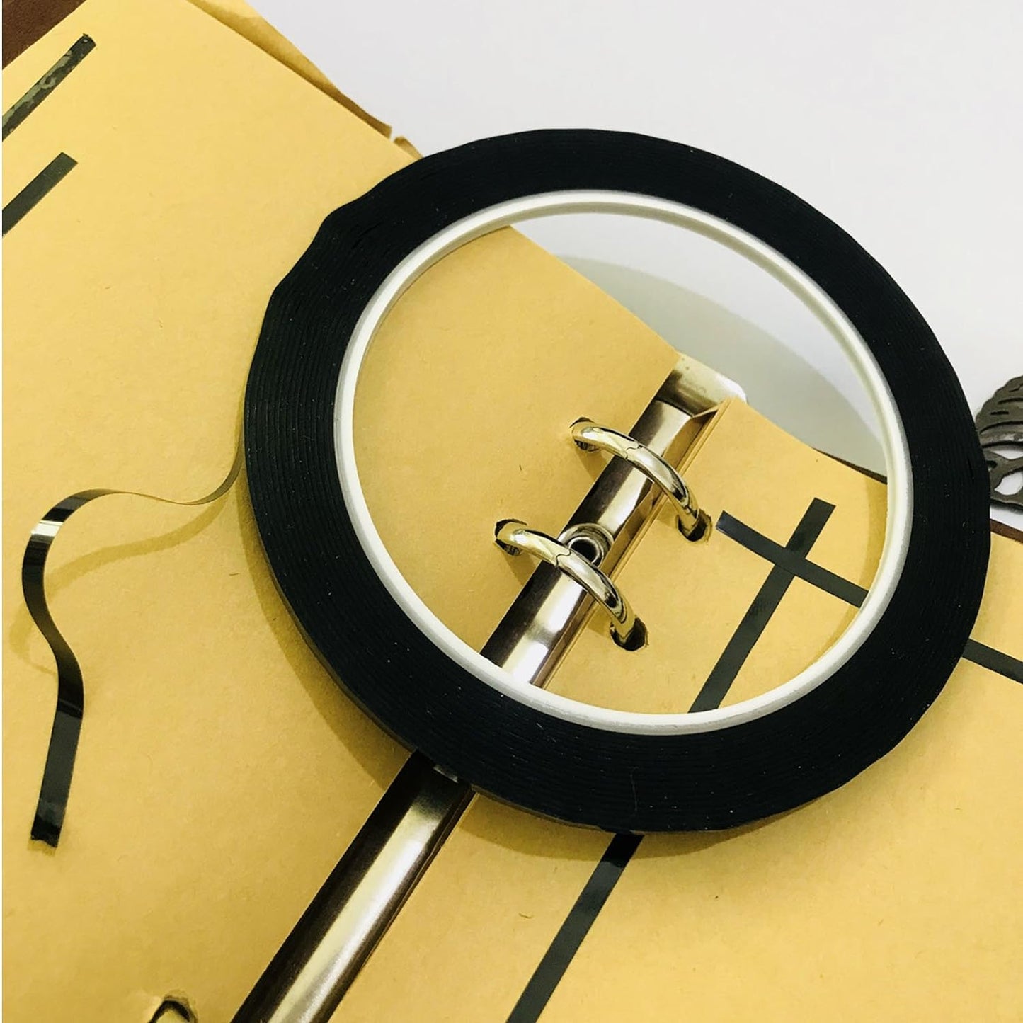 GoProver Set of 6 pcs 3mm 1/8 inch Lightning Width Graphic, 108 Feet Feet Long per Roll