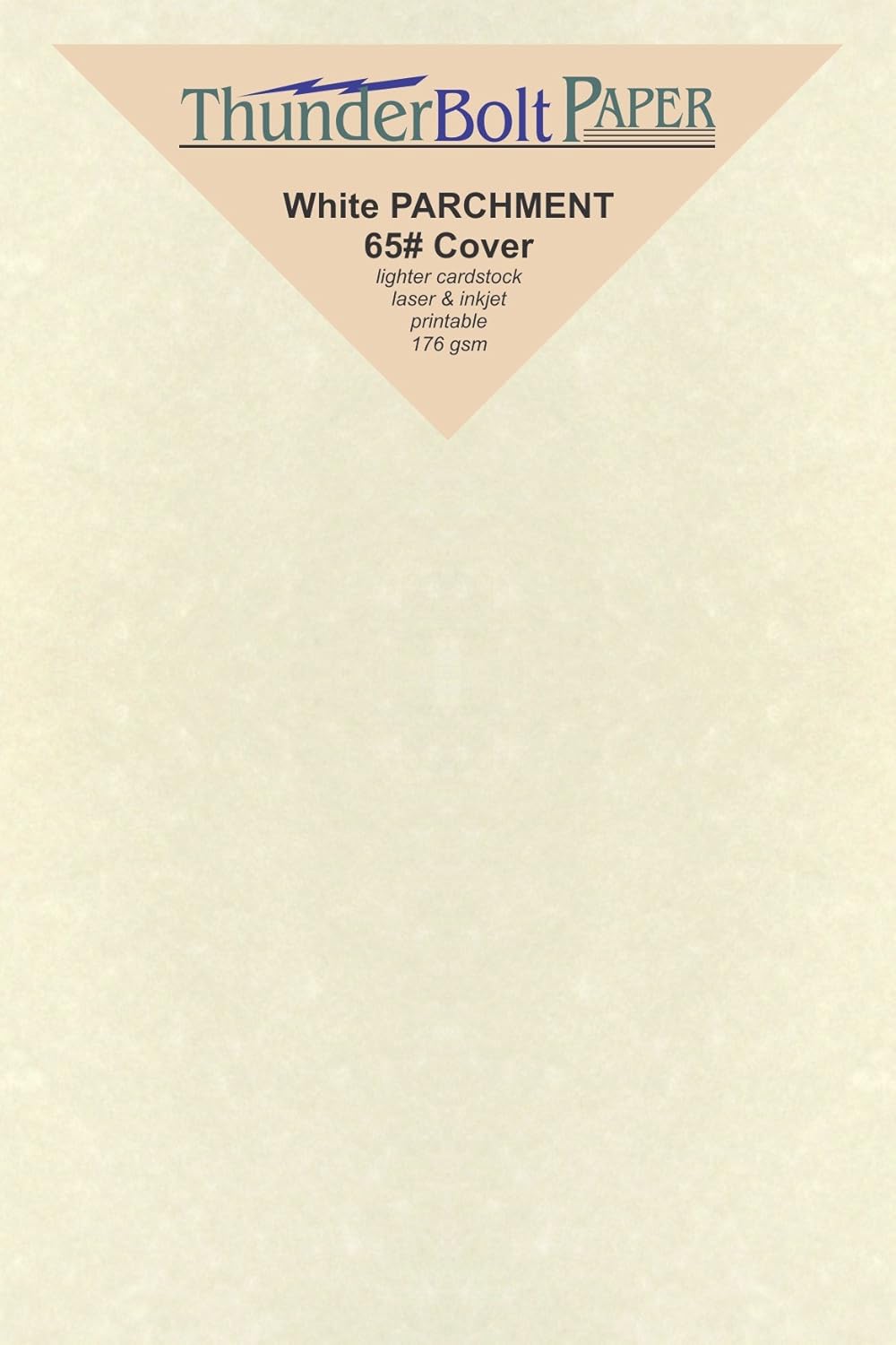 250 White Parchment 65lb Cover Weight Paper - 3.5" X 5.5" (3.5X5.5 Inches) USPS Standard Postcard Card Size - Printable Cardstock Colored Sheets Old Parchment Semblance