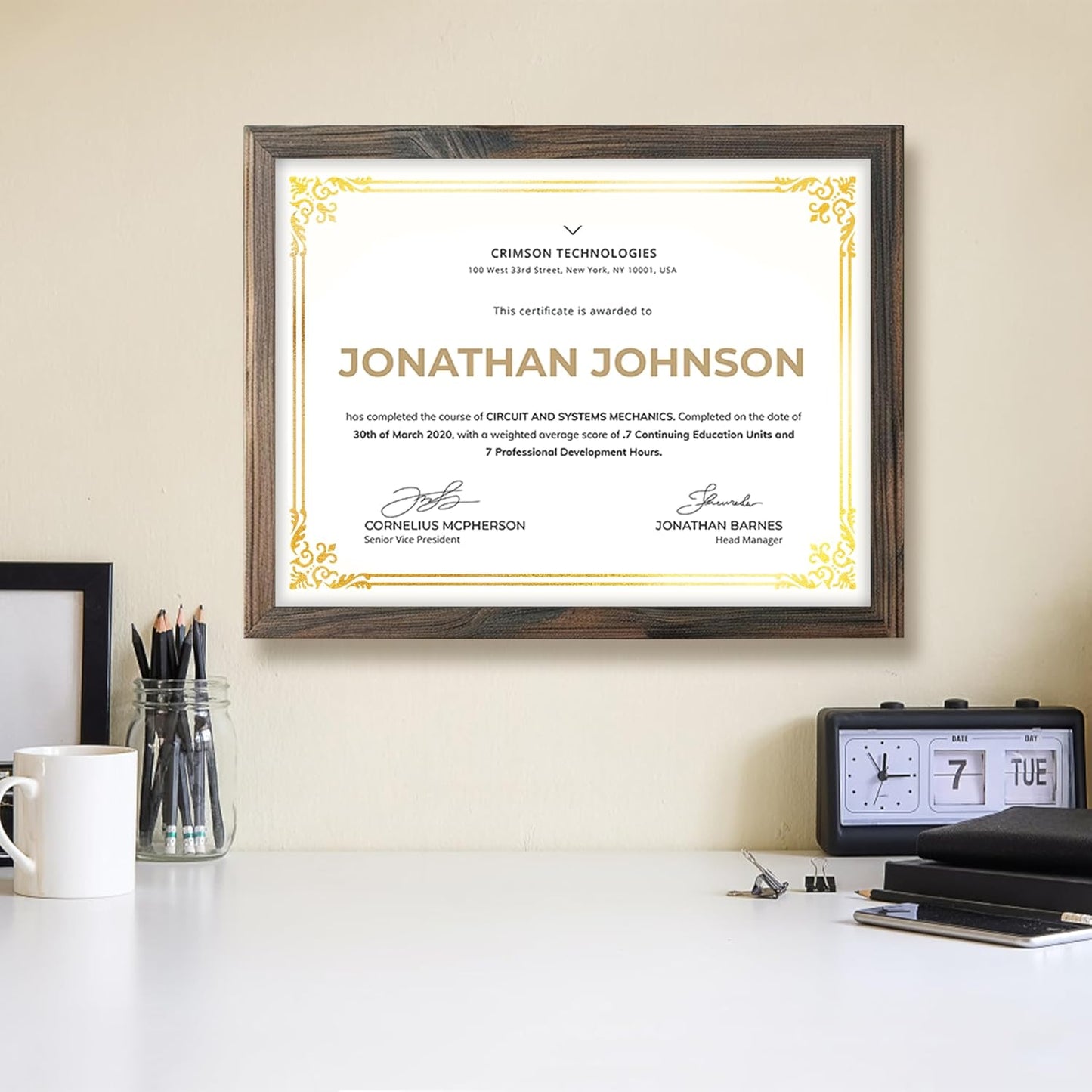 50 Sheets Certificate Paper for Printing,Gold Foil Metallic Border,8.5x11 inch Blank Award Certificate Paper,Laser & Inkjet Printer Compatible,For Office,Business Awards,School Diplomas（New Packaging）