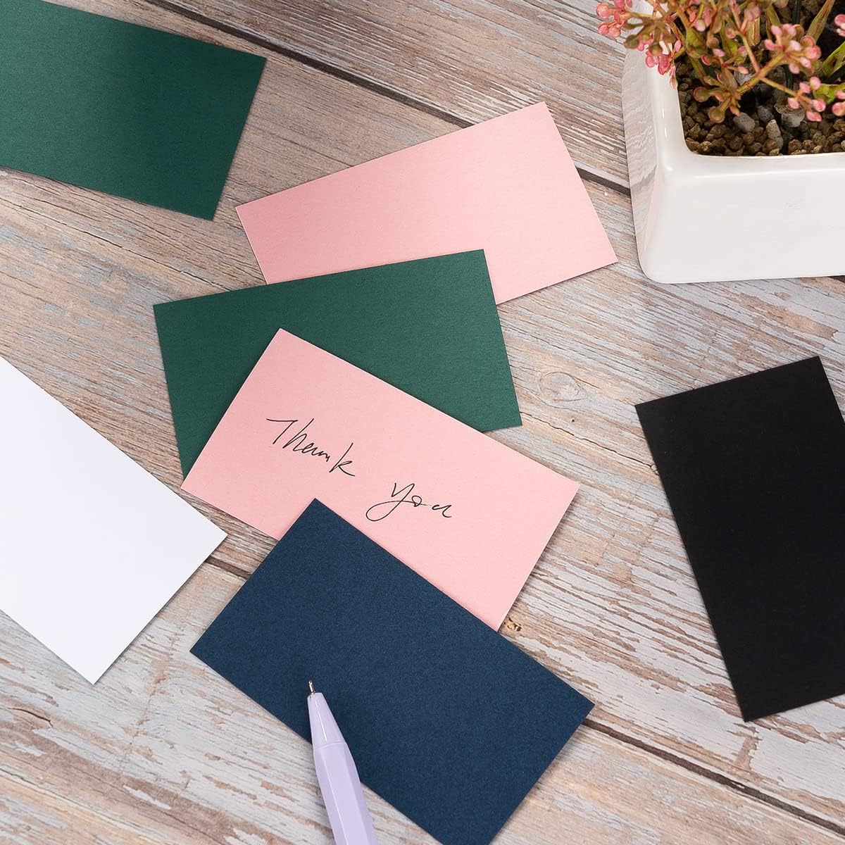 50 Sheets Blank Cardstock Paper 250 GSM Thick Heavy Cards Stock for DIY Art Projects, Card Making, Postcards, Greeting Cards, Birthday Party, Wedding Invitation (White, 3x5 inches)