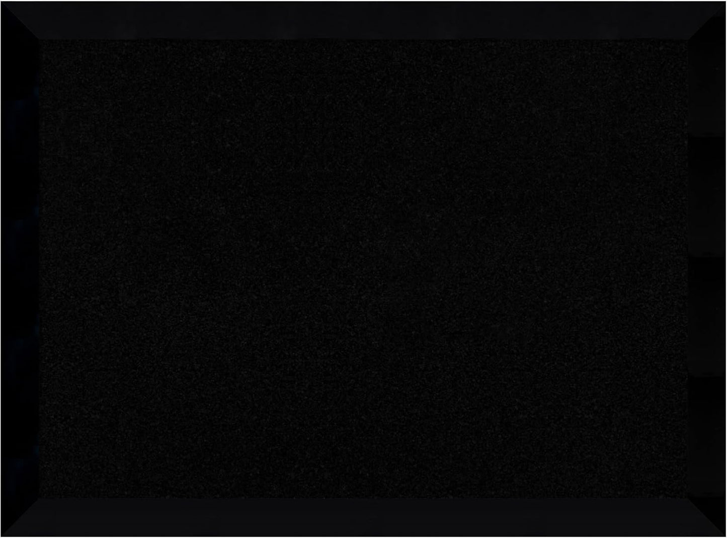 Amanti Art Black Cork Board for Wall, 23x31 Vision Board with Black Wood Frame, Medium Corkboard Office Decor for Home Organization, Modern Corkboard Pinboard to Display Items for Home Organization