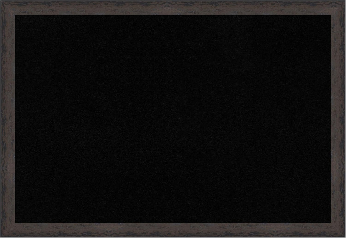 Amanti Art Black Cork Board for Wall, 27x39 Vision Board with Black Wood Frame, Large Corkboard Office Decor for Home Organization, Modern Corkboard Pinboard to Display Items for Home Organization in