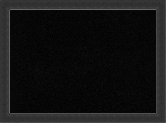 Amanti Art Black Cork Board for Wall, 23x31 Vision Board with Black Wood Frame, Medium Corkboard Office Decor for Home Organization, Modern Corkboard Pinboard to Display Items for Home Organization