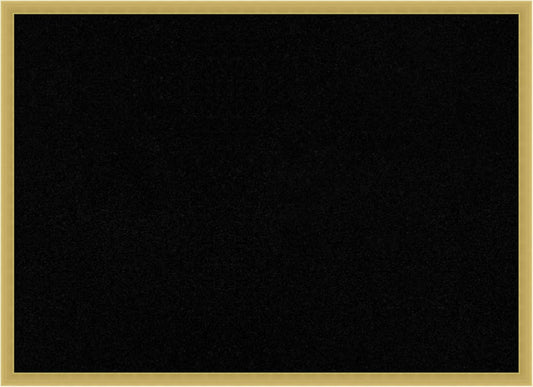 Amanti Art Black Cork Board for Wall, 21x29 Vision Board with Gold Wood Frame, Medium Corkboard Office Decor for Home Organization, Modern Contemporary Corkboard Pinboard to display items for home