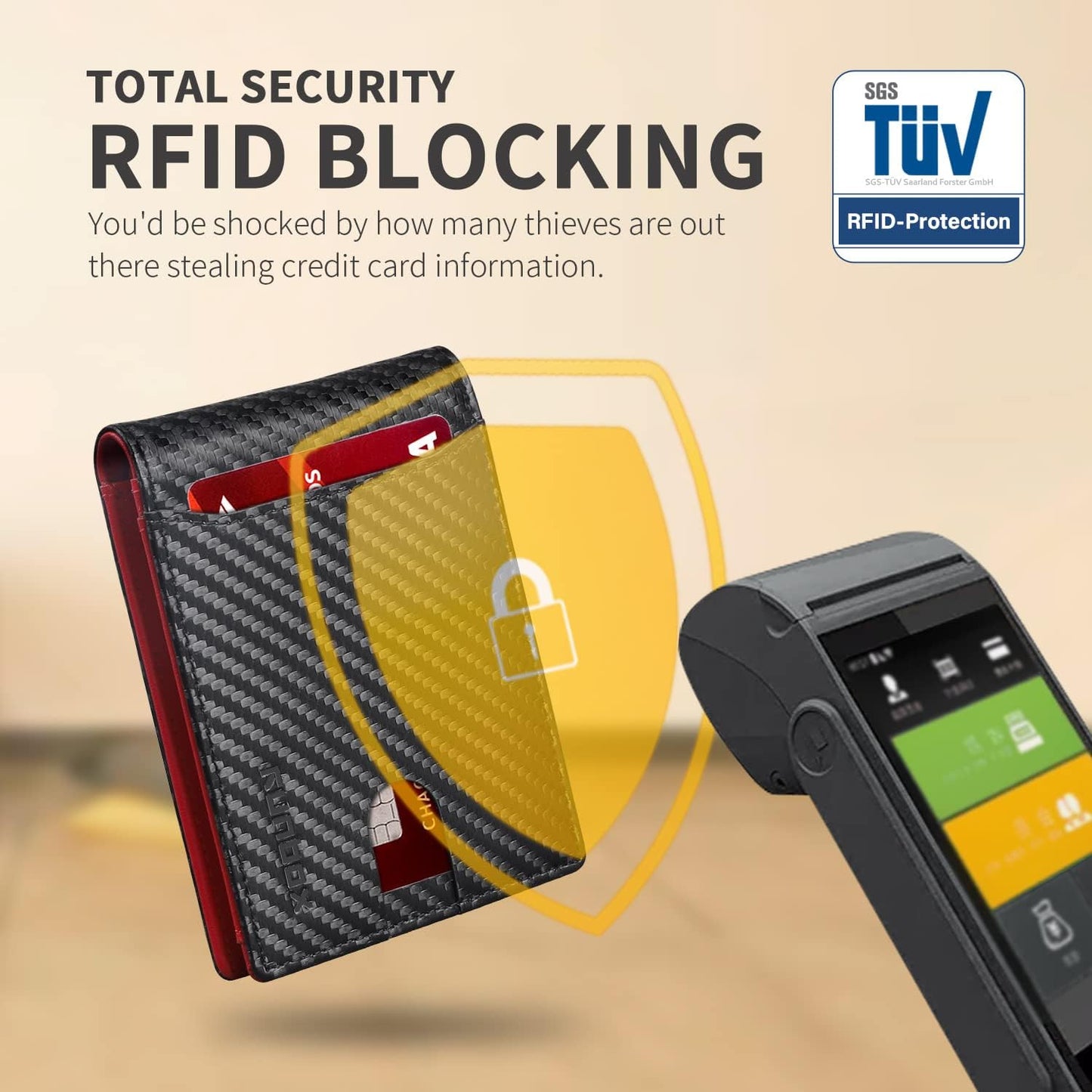 RUNBOX Novelty Wallet for Men Slim 11 Credit Card Holder Slots Leather RFID Blocking Small Thin Men's Wallet Bifold Minimalist Front Pocket Large Capacity Gift Box