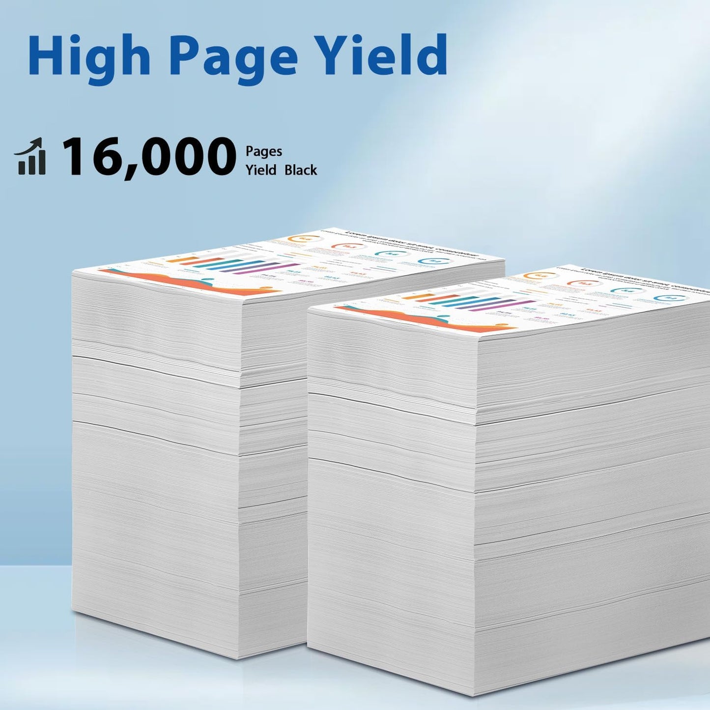 659A Toner Cartridge with Chip Replacement for HP 659A W2010A Toner Cartridge for Color Laser Enterprise MFP M776 M856x M856dn M776z M776dn Printer, 1 Pack 659A Toner Black