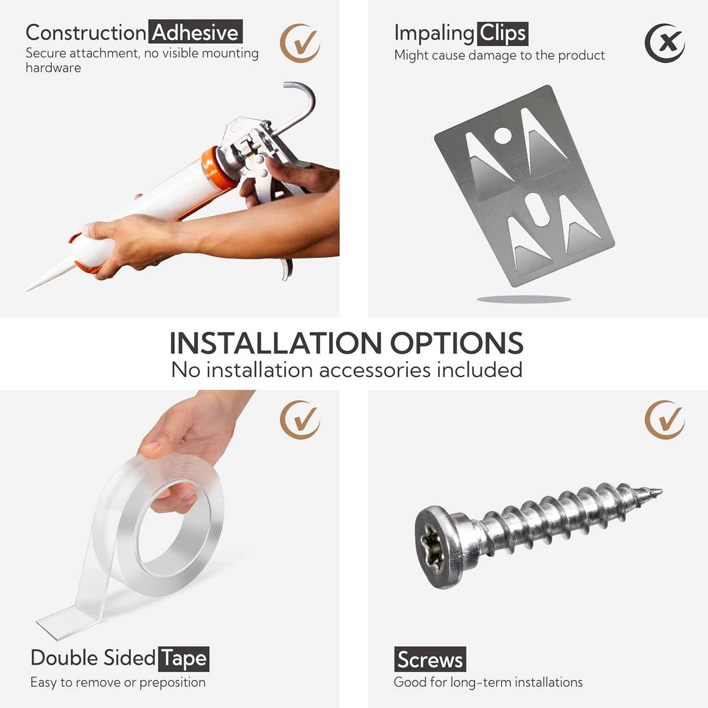 Olanglab Acoustic Wall Panels 10 Pack, 48 x 24 per Acoustic Panels Sound Absorbing, Sound Panels for Home Studio and Office, Plain Dark Gray