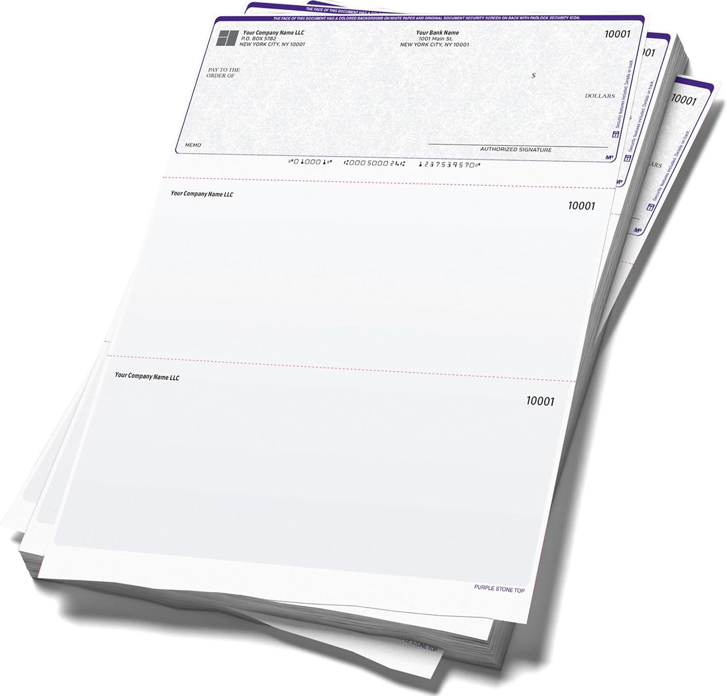 Computer Checks Compatible W/QB Check On Top [250 Sheets]