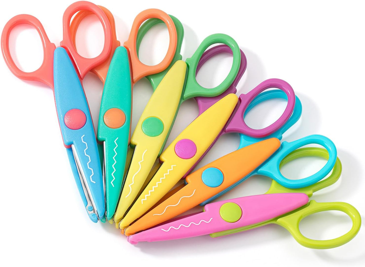 Mr. Pen- Craft Scissors Decorative Edge, 6 Pack, Zig Zag Scissors for Crafting