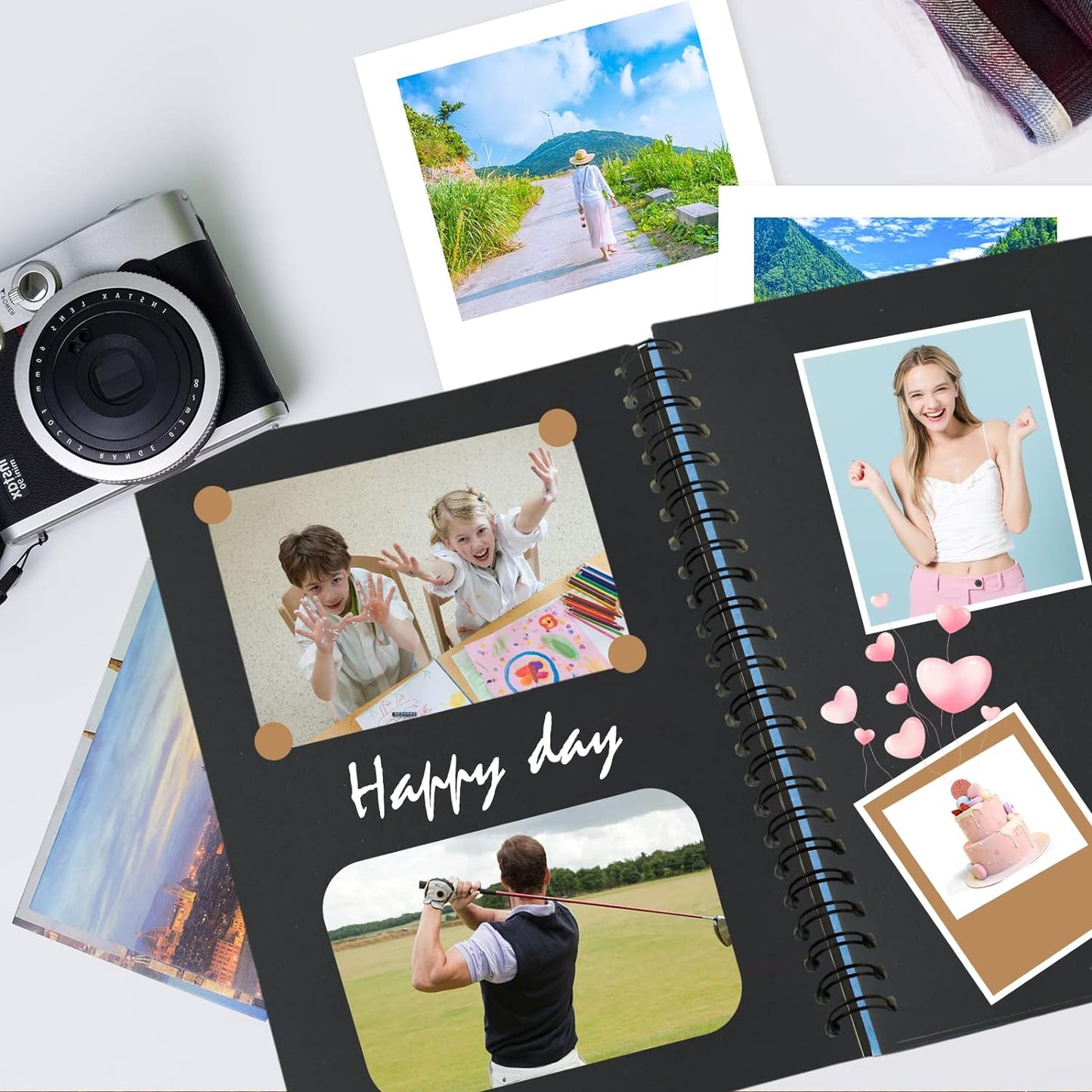 24 Sheets Black Cardstock 8.5 x 11 Black Paper, Goefun 80lb Card Stock Printer Paper for Halloween, Invitations, Scrapbooking, Crafts, DIY Cards