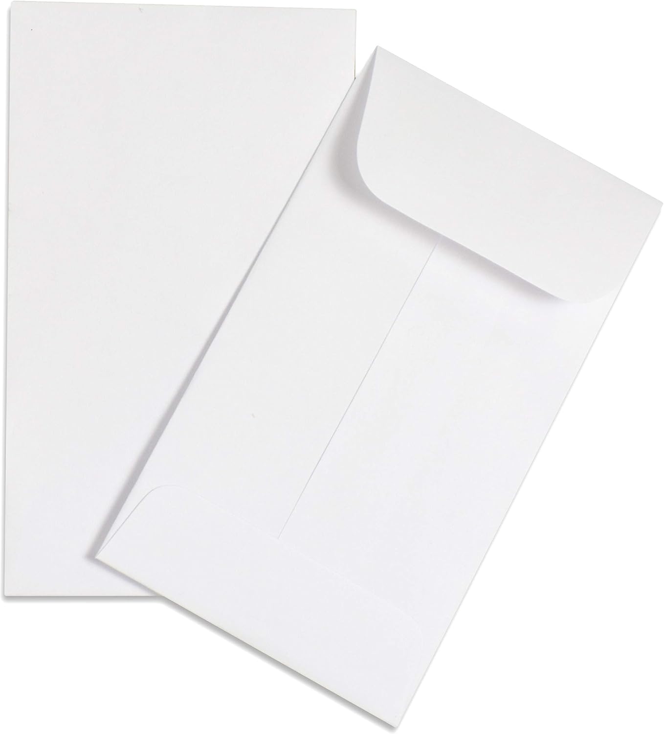 Guardian #3 Paper Coin Envelopes 1000 Pack, Blank Small Envelopes for Coins, Receipts, Stamps, Small Parts Storage, & More – 2-1/2” x 4-1/4” Cash Envelopes – Gummed Flap Gift Card Holder Envelopes