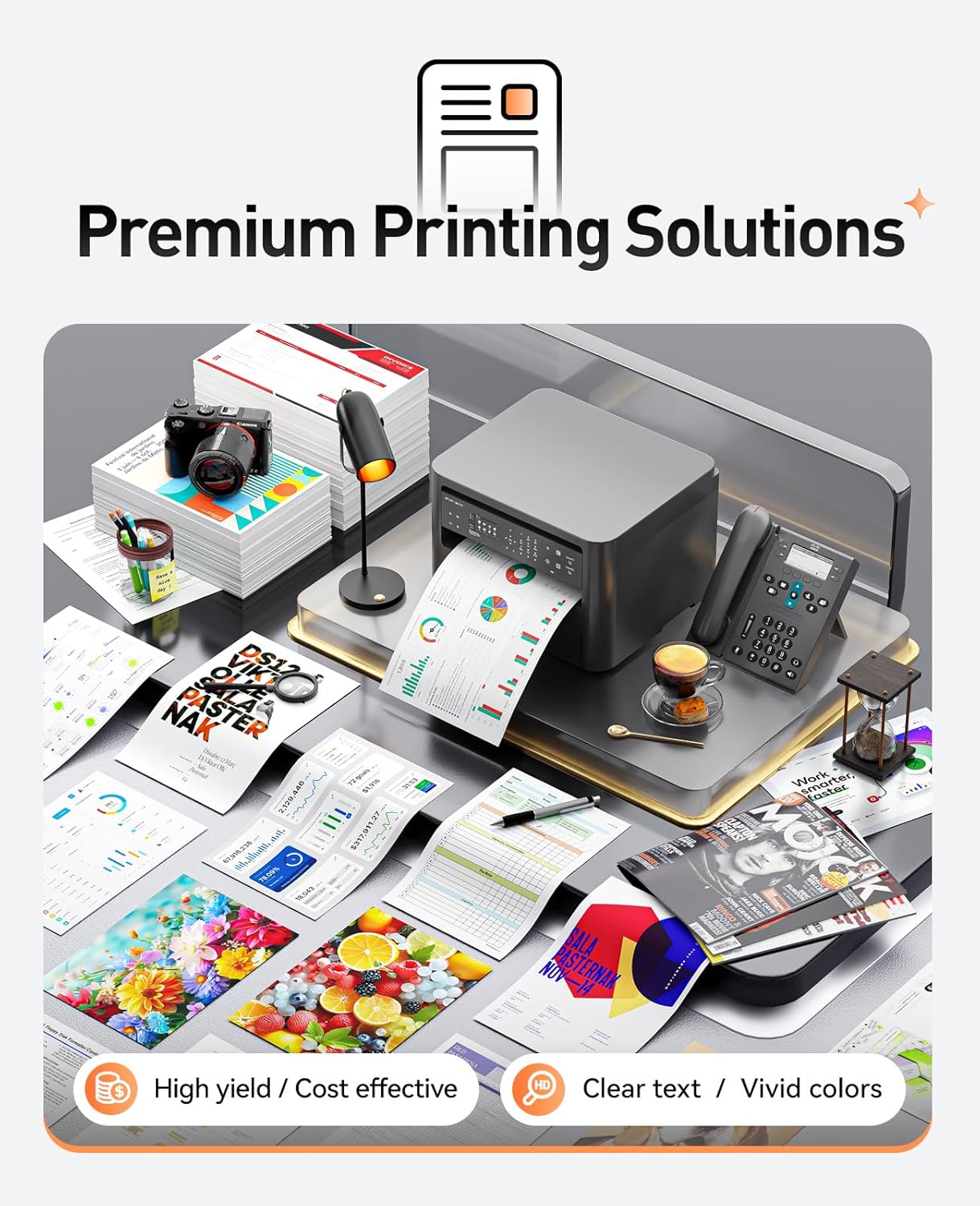 TN439 Toner Cartridge Set 4-Pack Replacement for Brother TN-439 Compatible for Brother MFC-L8900CDW MFC-L8690CDW HL-L8360CDW HL-L8260CDW MFC-L8610CDW MFC-L8905CDW MFC-L9570CDW HL-L8360CDWT Printer Ink