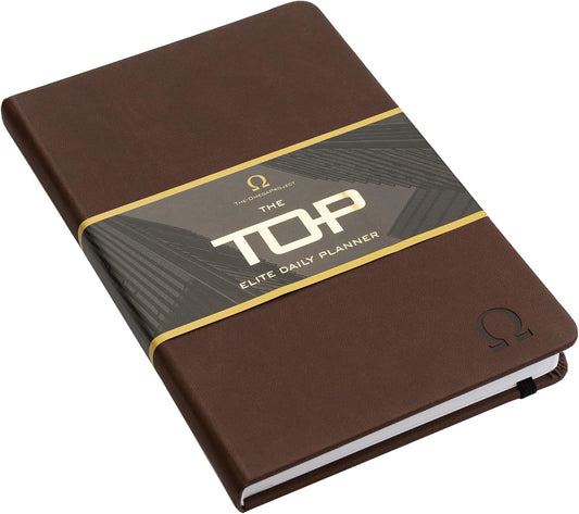 TOP Elite Daily Planner 2025 – Best Daily Organizer for Productivity, Time Management, Goal Setting & Academic Success – Veteran Made