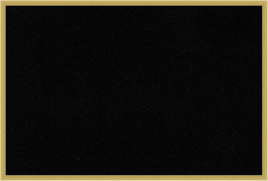 Amanti Art Black Cork Board for Wall, 25x37 Vision Board with Gold Wood Frame, Large Corkboard Office Decor for Home Organization, Modern Contemporary Corkboard Pinboard to display items for home