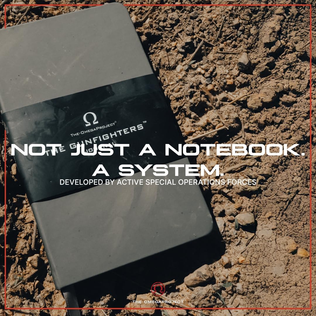 The Omega Project Gunfighters Journal – Tactical Training Logbook for Firearms Mastery and Mission Planning