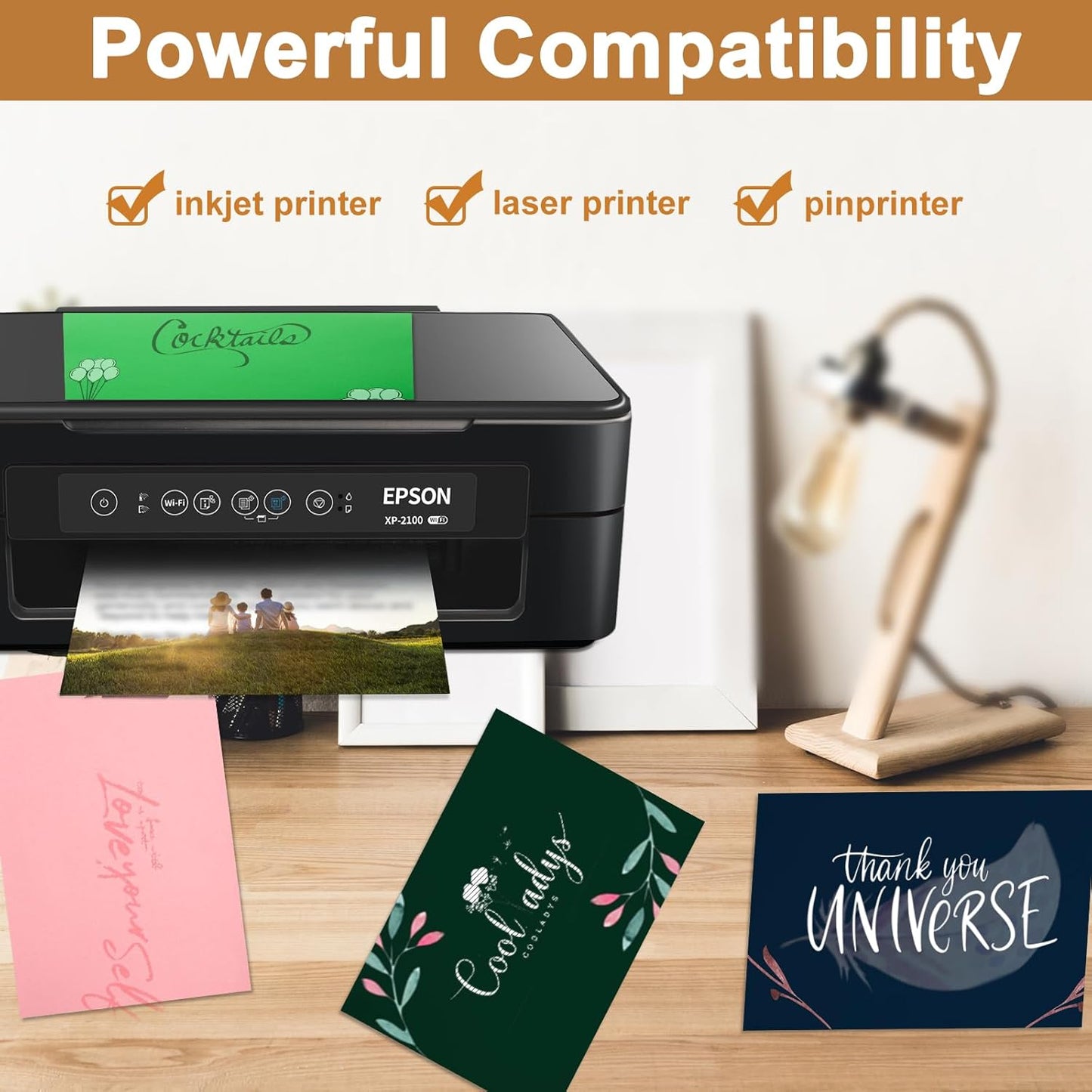 120 Sheets Dark Green Cardstock 8.5 x 11 Craft Paper, 92lb Christmas Green Card stock Printer Paper for DIY Cards, Wedding, Invitations, Birthday