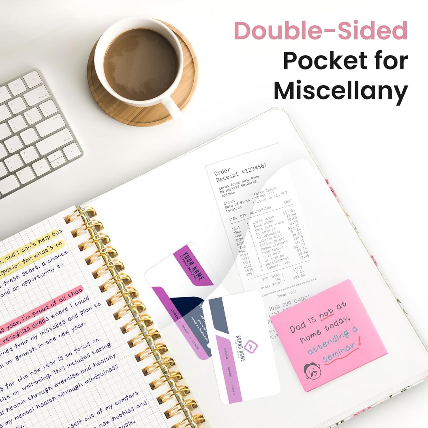 Spiral Graph Paper Notebook Journal for Work, 300 Pages, Thick B5 (7.1"x10") Grid Journals for Women & Writing, Hardcover Notebook for Note Taking, Perfect for Work School Note Taking Business, Floral