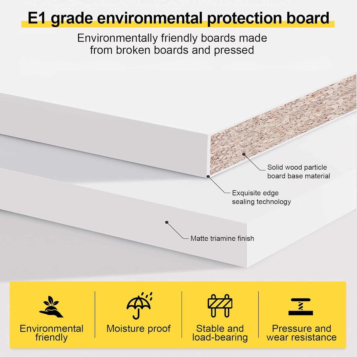 Conference Room Table with Flip-Top Design for Dynamic Meetings, Business Table Computer Desk with Heavy-Duty Frame,Foldable Seminar Meeting Tables for Home Office (4, E, 61IN)