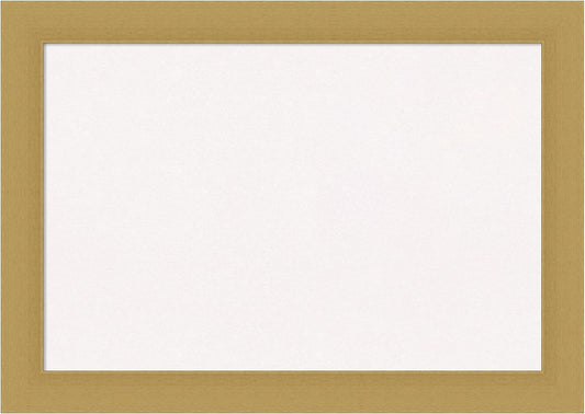 Amanti Art White Cork Board for Wall, 20x28 Vision Board with Gold Frame, Medium Corkboard Office Decor for Home Organization, Casual Corkboard Pinboard to display items for home organization