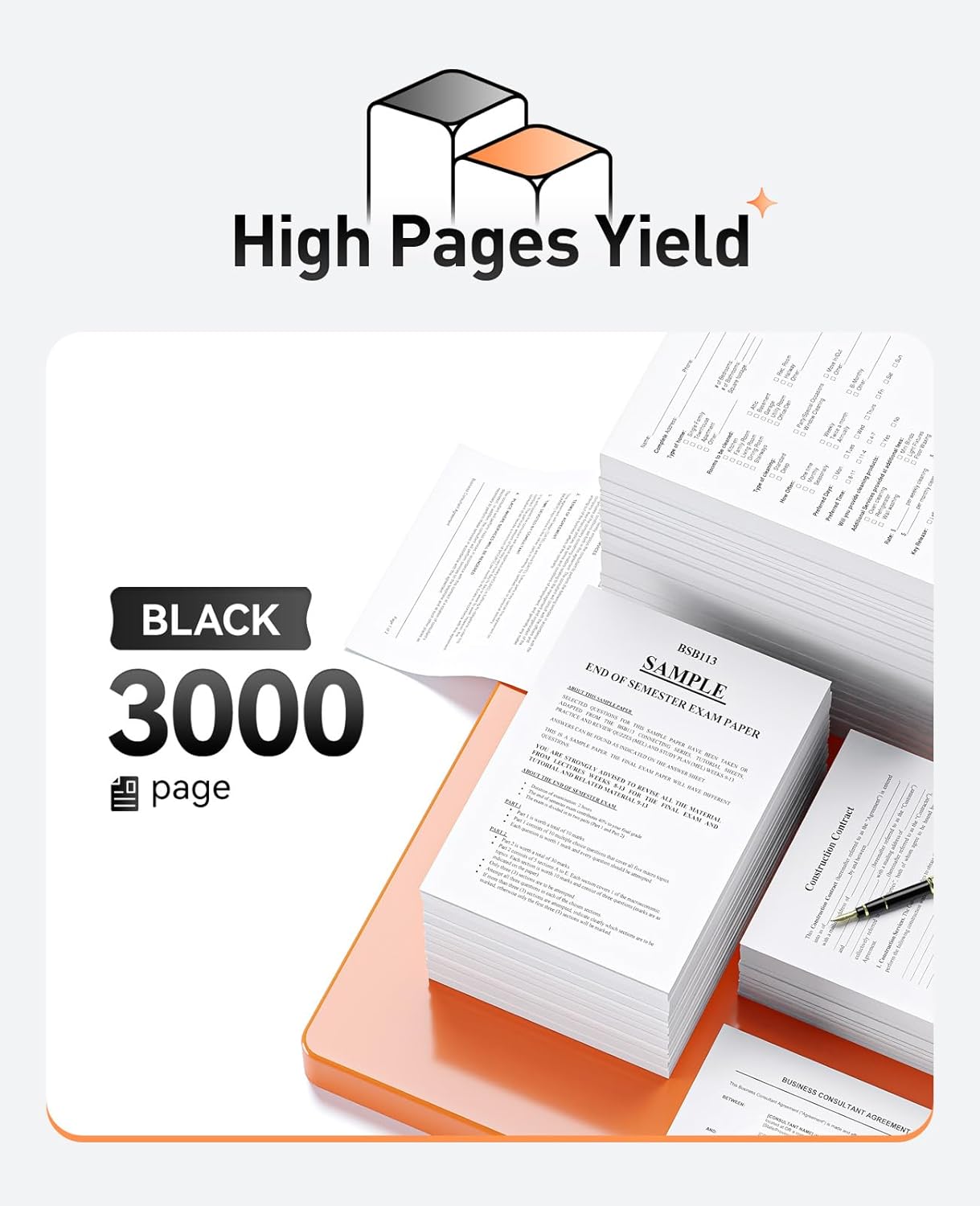 TN820 Toner Cartridge High Yield Black 2-Pack Compatible with Brother TN-820 TN850 TN820 TN890 HL-L6200DW L6200DWT L5100DN L5200DW L6400DW MFC-L5800DW L5700DW L6700DW L6800DW DCP-L5600DN Printer Ink