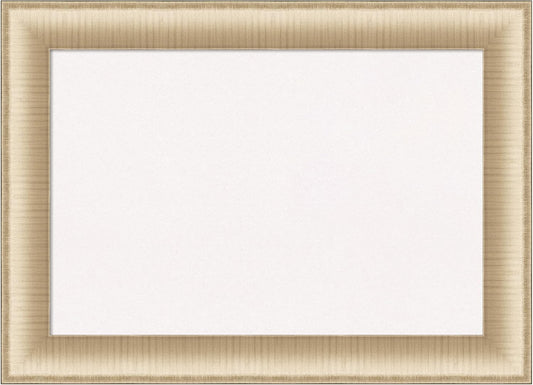 Amanti Art White Cork Board for Wall, 21x29 Vision Board with Gold Frame, Medium Corkboard Office Decor for Home Organization, Casual Corkboard Pinboard to Display Items for Home Organization in