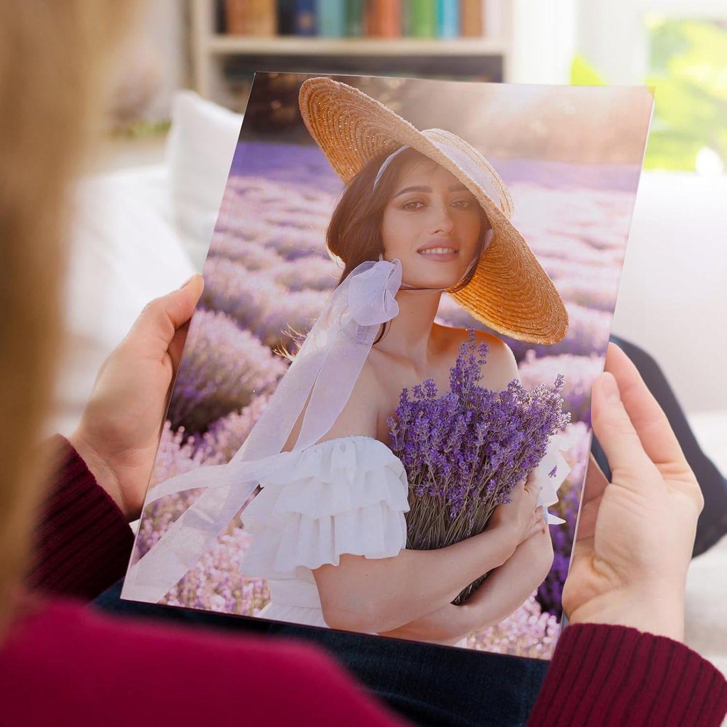 ZBEIVAN Photo Paper 5x7, 8.5x11 inch, Glossy Photo Papers 100 Sheets, 200 GSM Paper for Printer (50 Sheets of each size 5x7, 8.5x11)